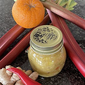 Rhabarber-Chutney