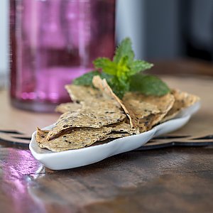 Knäckebrot-Chips