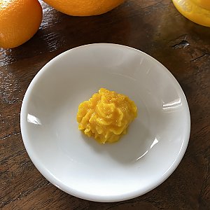 Orangenschalen-Gel