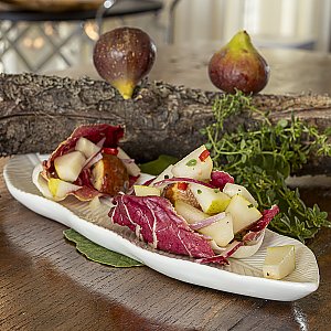 Vegetarische Birnen-Feigen-Ceviche