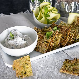 Zucchini-Cracker