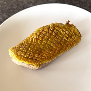 Entenbrust, knusprig gebraten