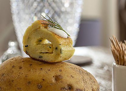 Kartoffel-Roulade ...