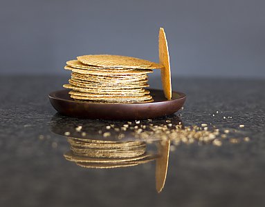 Kümmelbretzeli, ein feines und köstliches Buttergebäck aus dem Hörnchenautomat