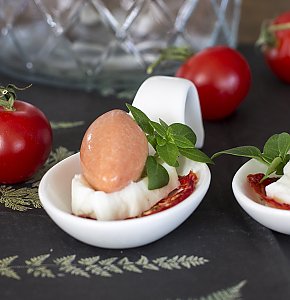 Tomatenmousse mit Mozarella