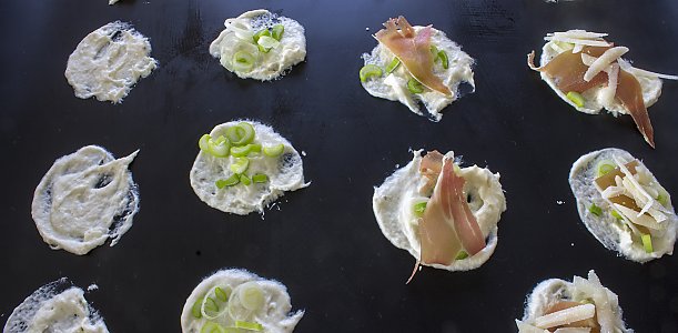 Lauchzwiebel | Parmesan | Serrano