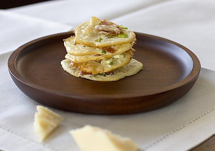 Lauchzwiebel | Parmesan | Seranoschinken