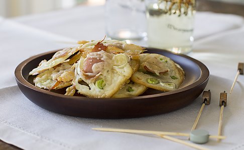 Lauchzwiebel | Parmesan | Seranoschinken