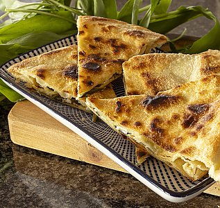 Bärlauch-Teigtaschen