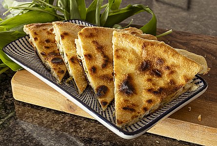 Bärlauch-Teigtaschen