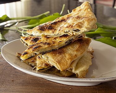 Bärlauch-Teigtaschen
