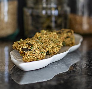 Basisches Knäckebrot