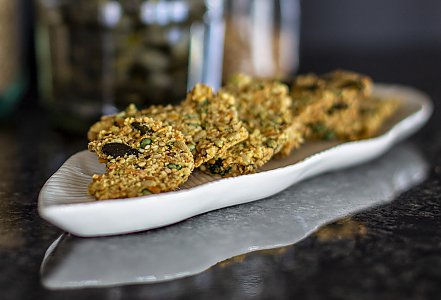 Basisches Knäckebrot