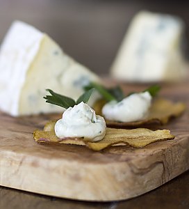 Blauschimmelkäse-Dip