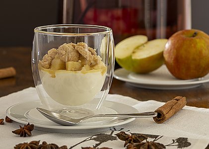 Bratapfel-Dessert