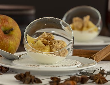 Bratapfel-Dessert