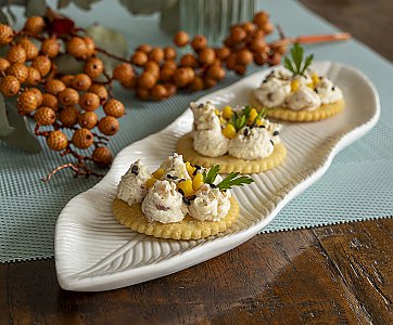 Dattel-Harissa-Frischkäse-Dip