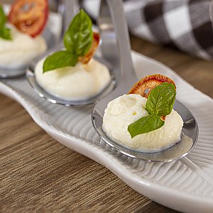 Feine Parmesan-Mousse ohne Gelatine