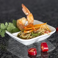 Glasnudeln | Paprika | Möhre | Ingwer