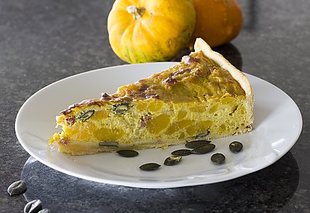 Kürbisquiche