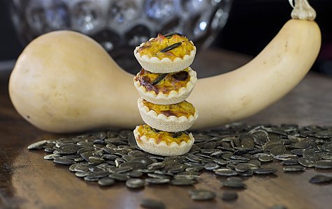 Kürbisquiche