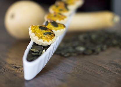 Kürbisquiche