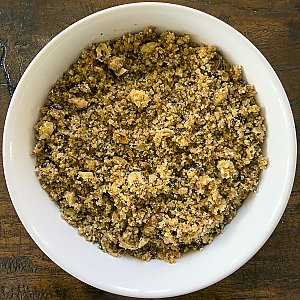 Nussbutter-Crumble (Schritt-für-Schritt-Anleitung)