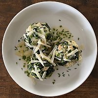 Spinatknödel