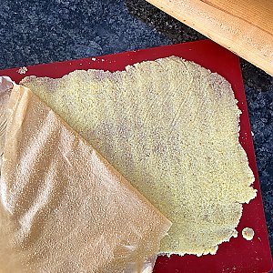 Polenta-Cracker