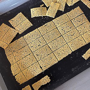Polenta-Cracker
