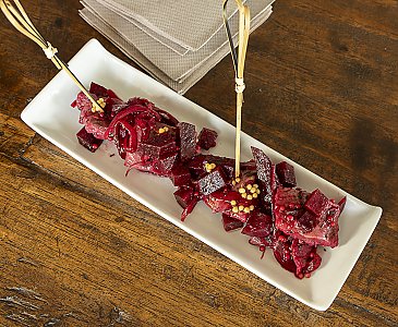 roter Matjes-Salat