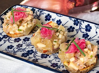 Tartar vom Harzerkäse