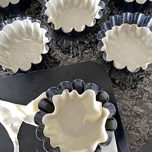 Tartelettes aus Filo-Teig (Schritt-für-Schritt-Anleitung)