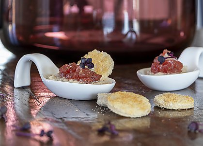 Thunfisch-Creme mit Thunfisch-Tartar