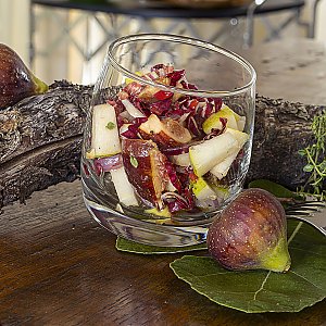 Vegetarische Birnen-Feigen-Ceviche