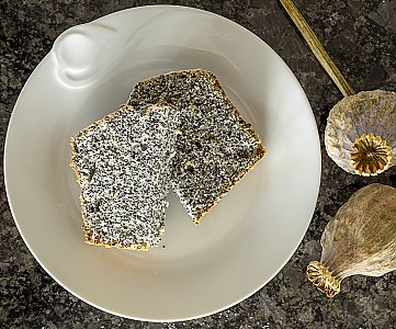 Zitroniger Mohnkuchen