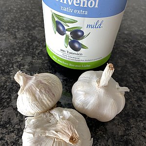 gerösteter Knoblauch (Schritt-für-Schritt-Anleitung)
