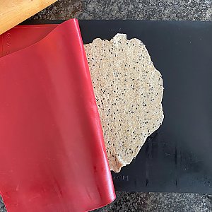Arbeitsschritte Knäckebrot-Chips