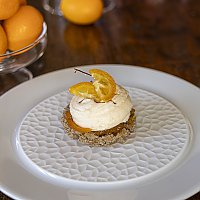 Weinbergkäse mit Kumquat-Chutney