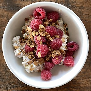 Müsli-Crunch auf Müsli