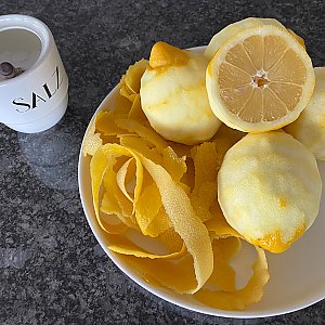 Salz-Zitronenschale (Schritt-für-Schritt-Anleitung)