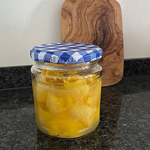 Salz-Zitronenschale (Schritt-für-Schritt-Anleitung)